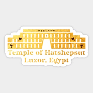 F&B Printer- Ancient Temple of Hatshepsut: Luxor, Egypt Sticker